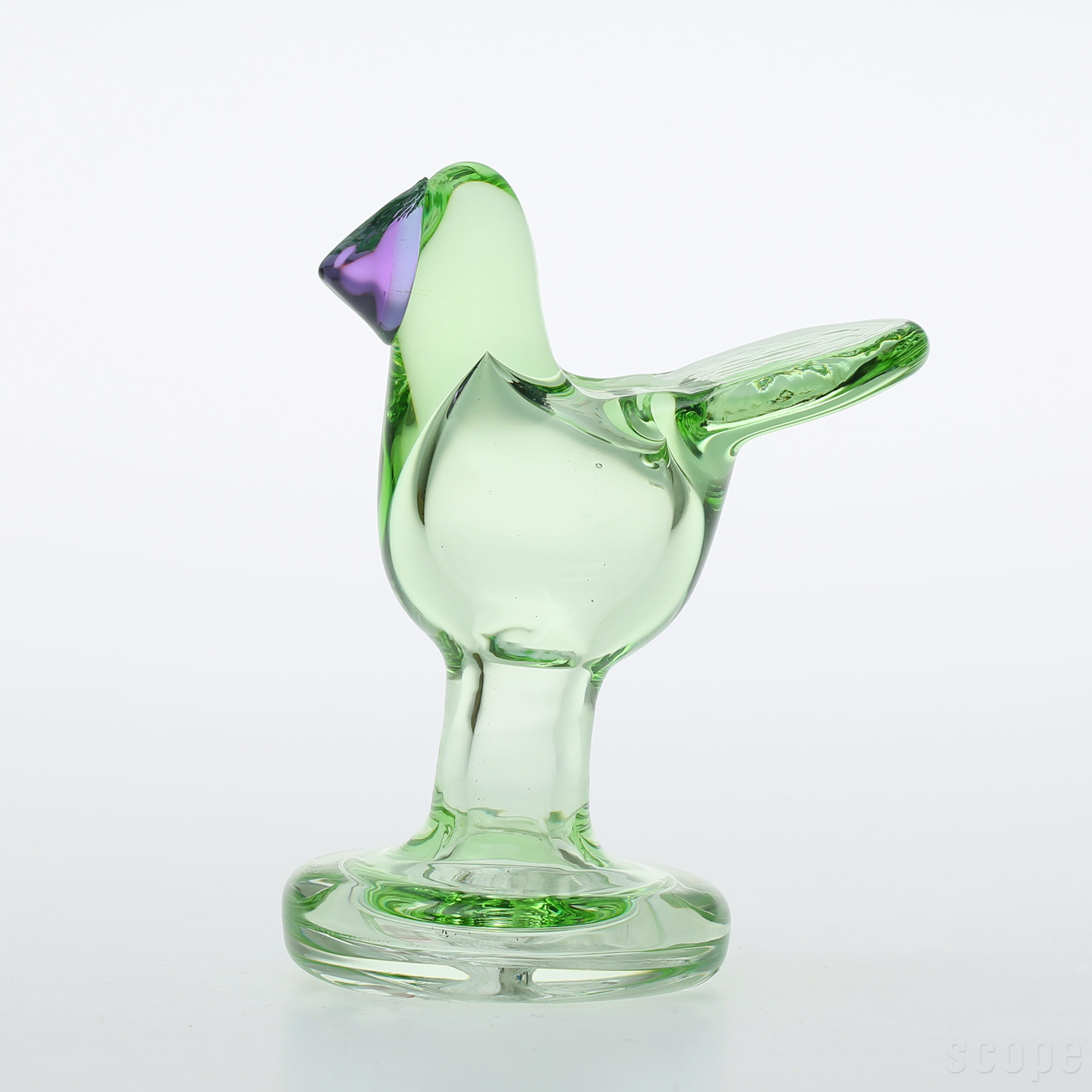 Birds by Toikka | ミニシエッポ脚付アップルグリーン×アメジスト
